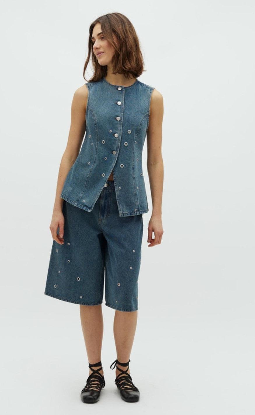 Global Funk Shorts - Talina - Light Mud Wash