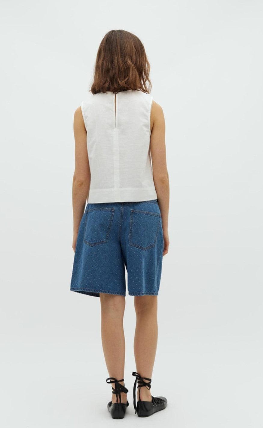 Global Funk Shorts - Talina - Midt Blue Dot