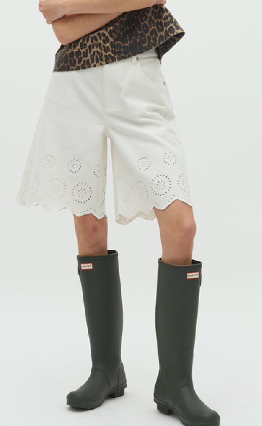 Global Funk Shorts - Talina - White