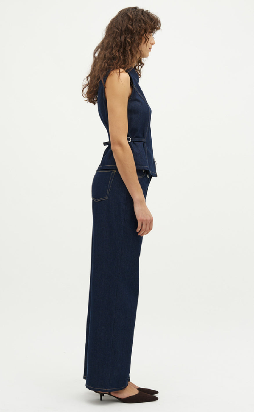 Global Funk Top - Falucca-G - Dark Unwashed Denim