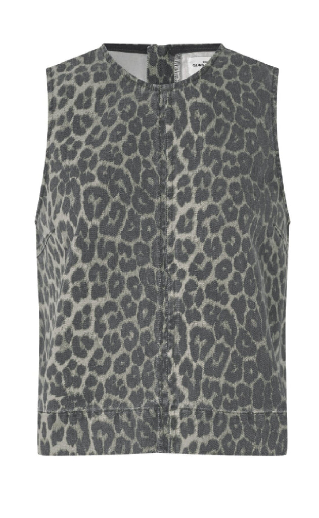 Global Funk Top - Rhine-G - Dark Leopard Mist