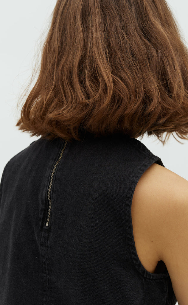 Global Funk Top - Rihne-G - Rebel Black