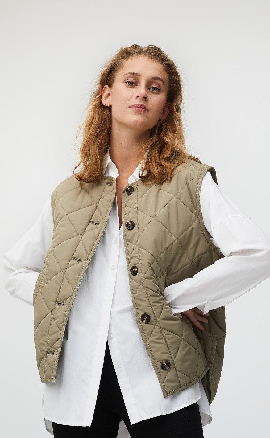Global Funk Vest - Feeney - Khaki Dust