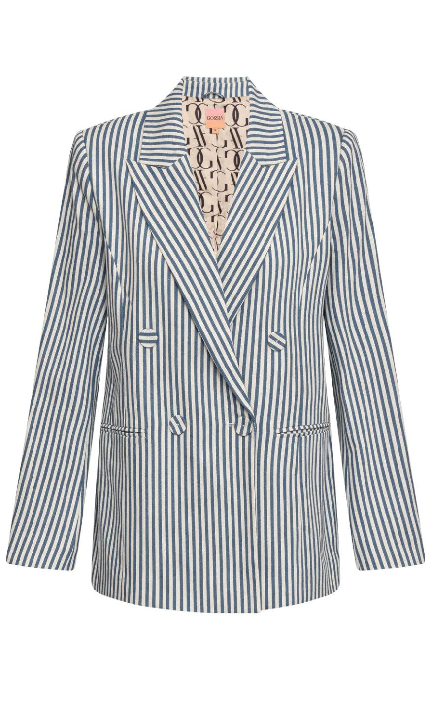 Gossia Blazer - Magga - Blue Creme Stripes