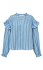 Gossia Bluse - Rami - Blue Stripes