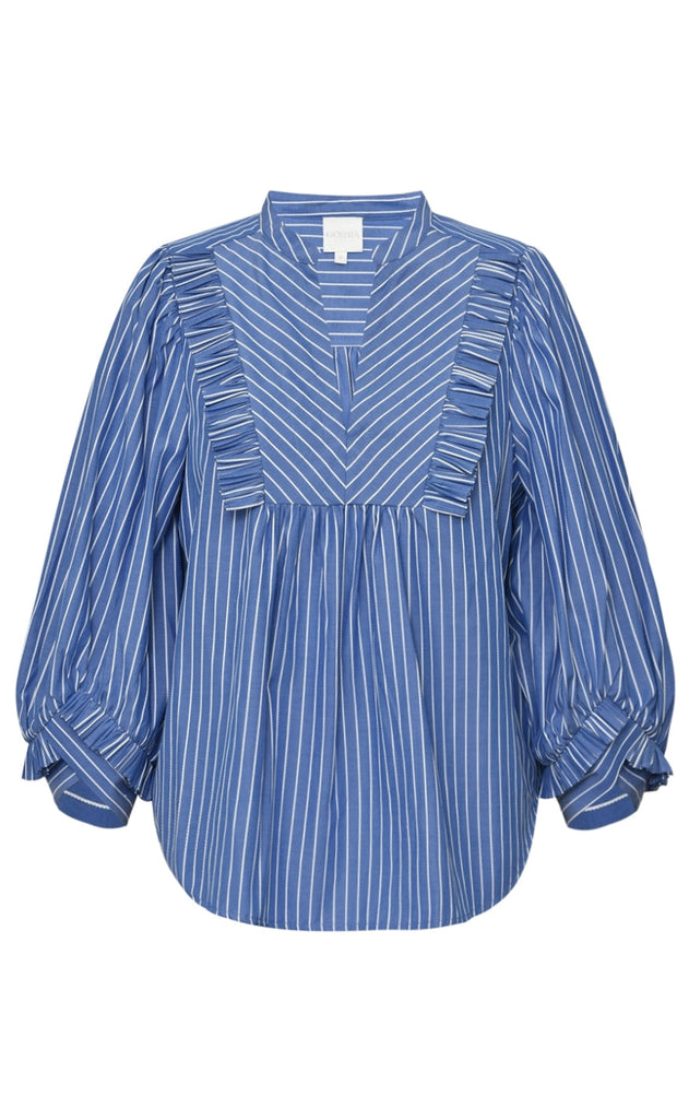 Gossia Bluse - Sia - Blue Stripe