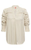 Gossia Bluse - Trine - Sand Stripes