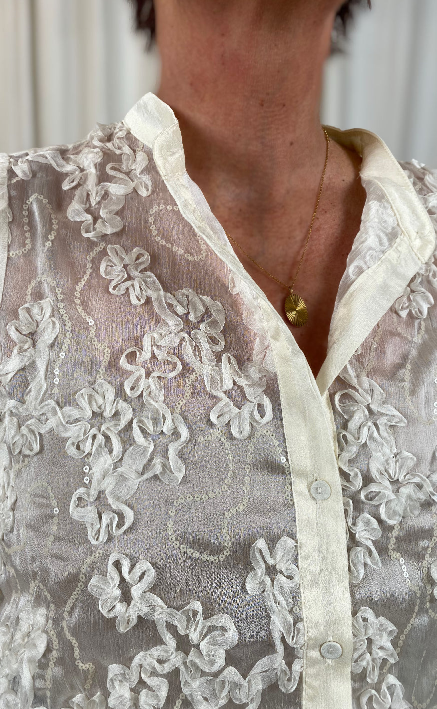 Gossia Bluse - Yasmin - Off-white