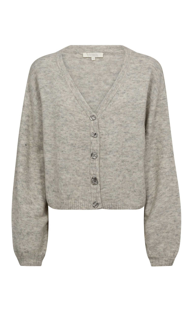 Gossia Cardigan - Rosie - Light Grey Melange