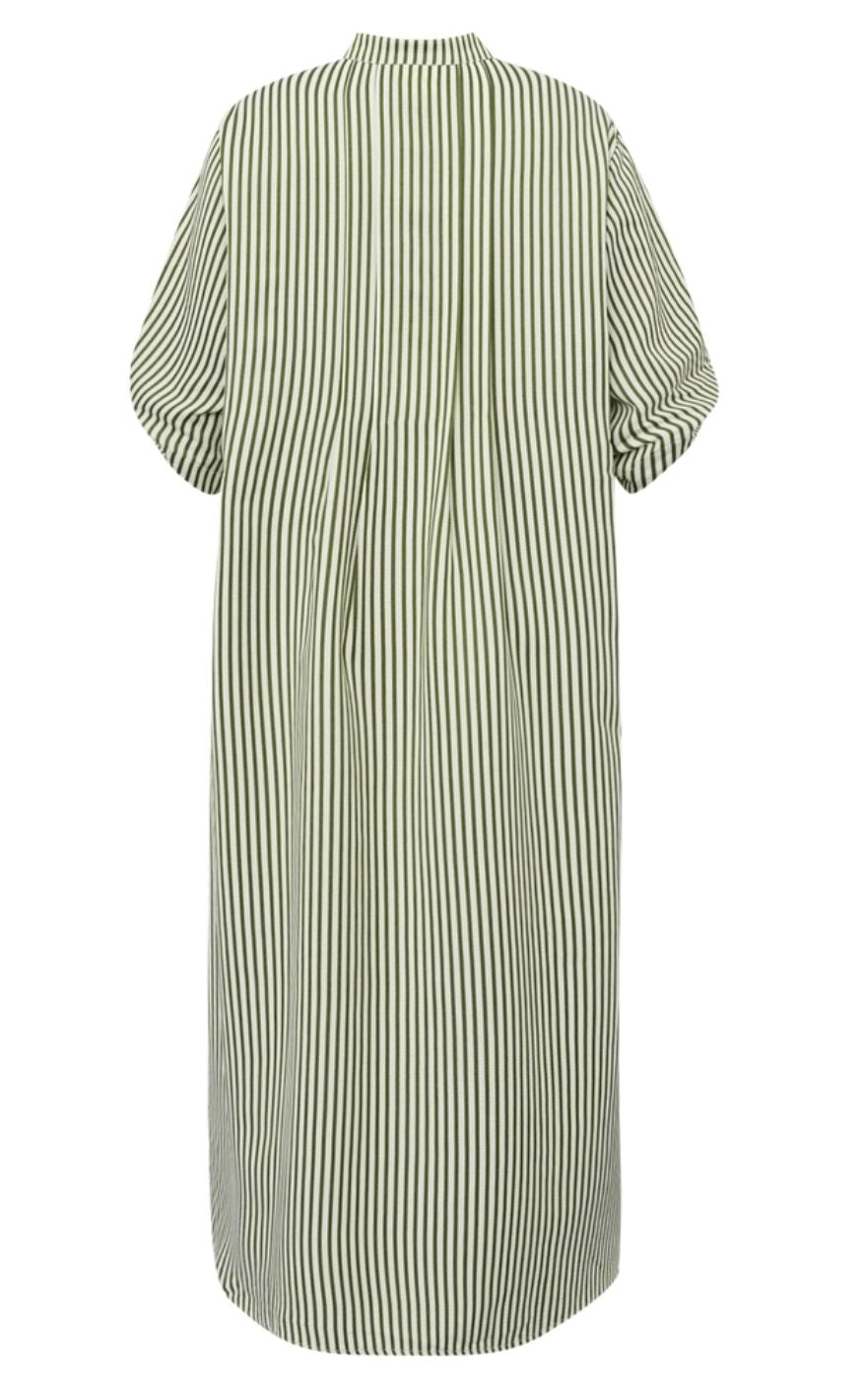 Gossia Kjole - Alexa - Creme Army Stripes