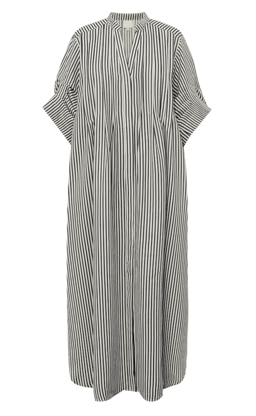 Gossia Kjole - Alexa - Creme Navy Stripes