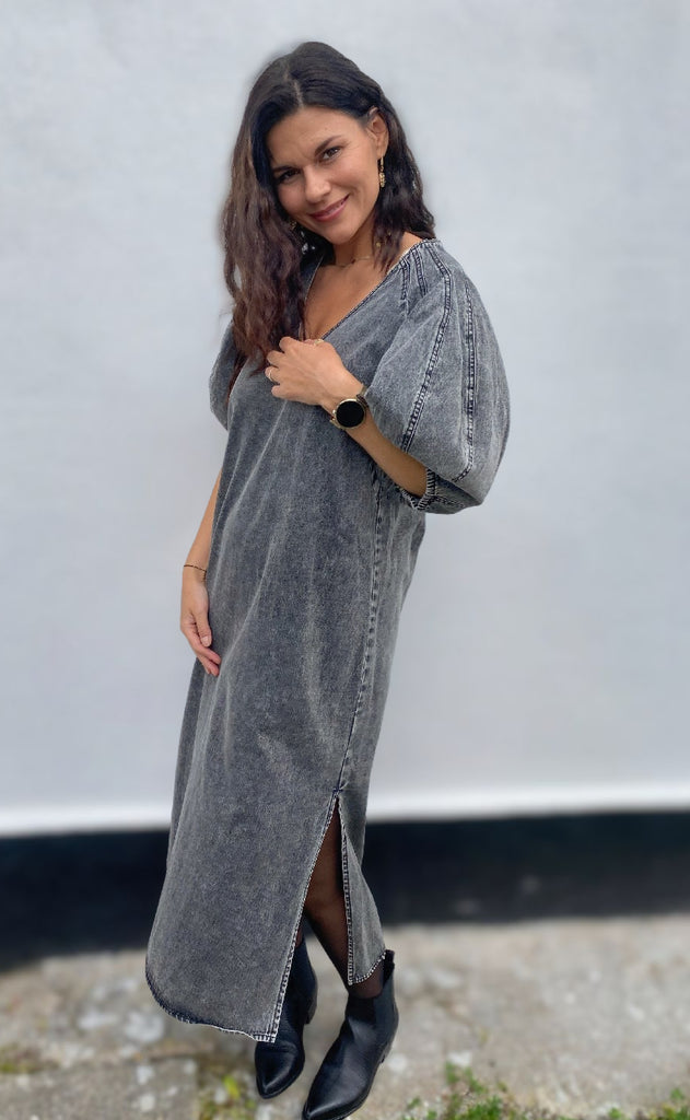 Gossia Kjole - Annina - Black Snow Wash
