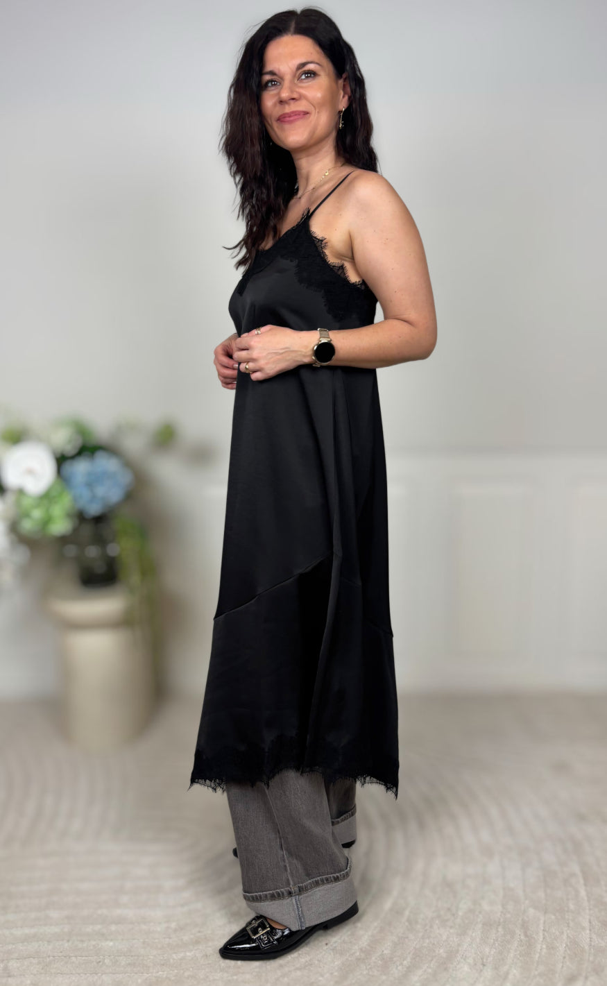 Gossia Kjole - Aspen - Black