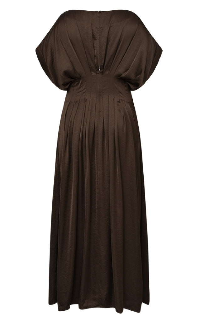 Gossia Kjole - Berbell - Choko Brown