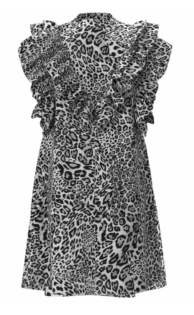 Gossia Kjole - Musse - Grey Leopard