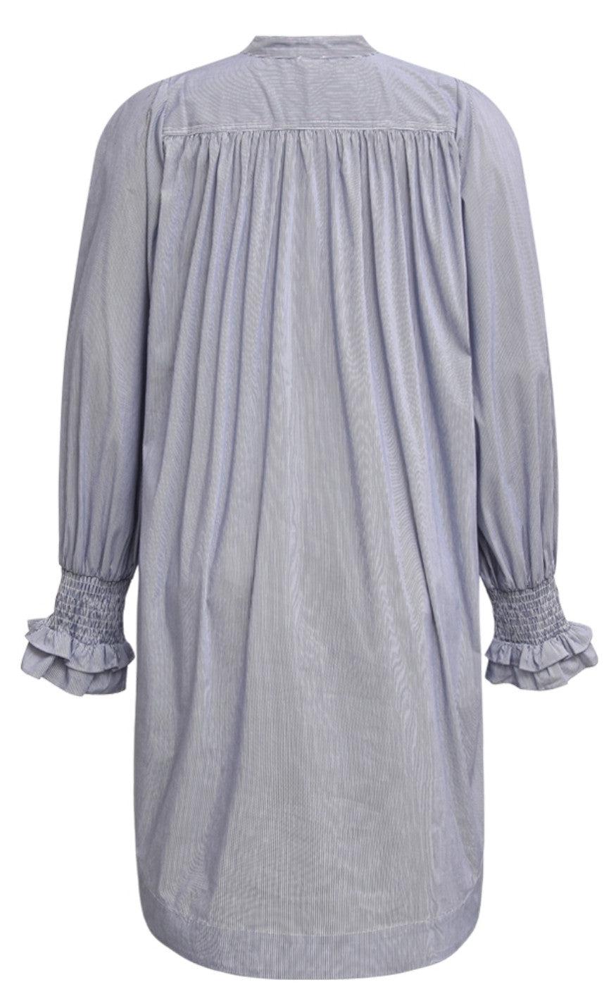 Gossia Kjole - Selina - Blue Stripes
