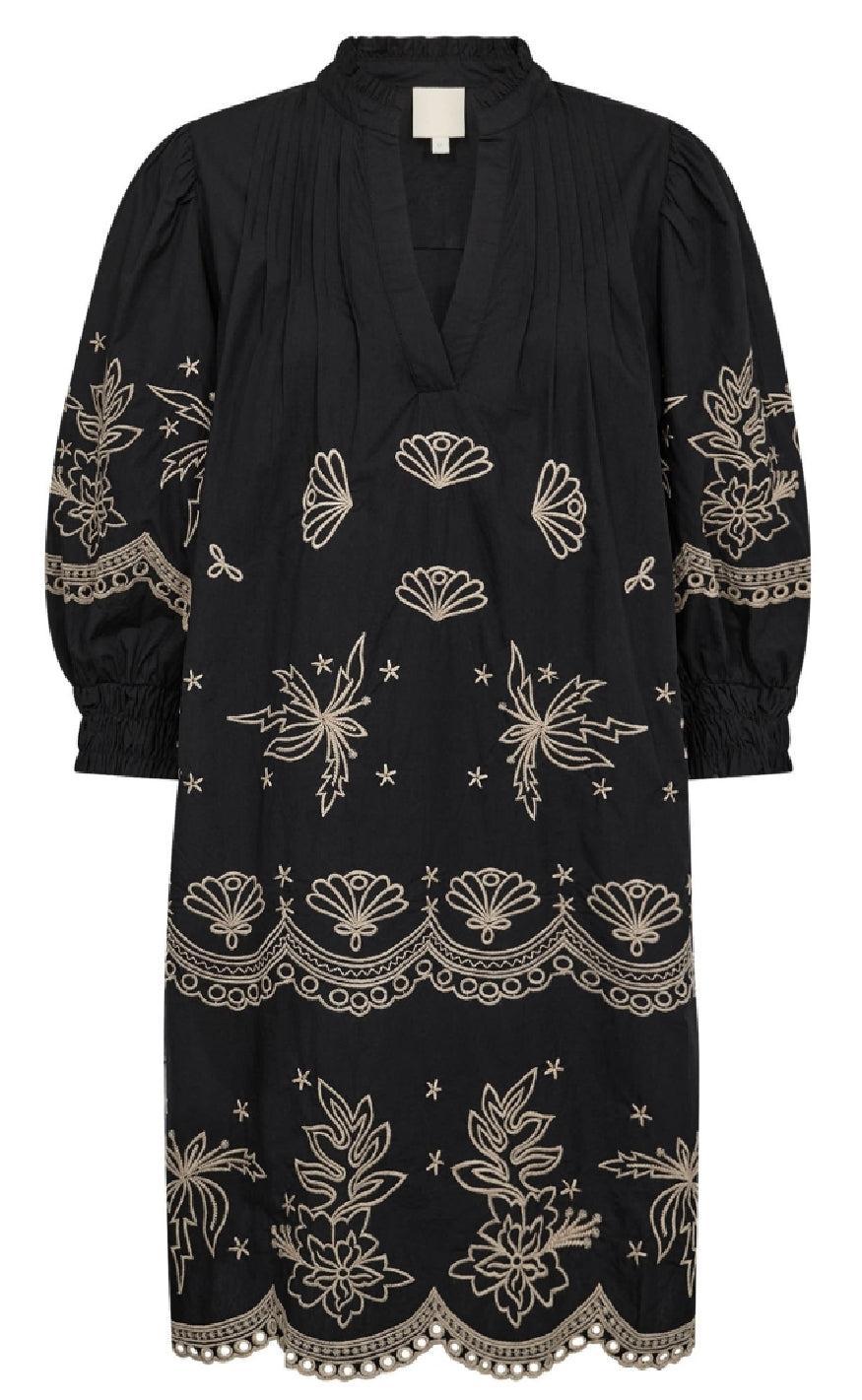 Gossia Kjole - Zaza - Black/Sand