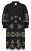 Gossia Kjole - Zaza - Black/Sand