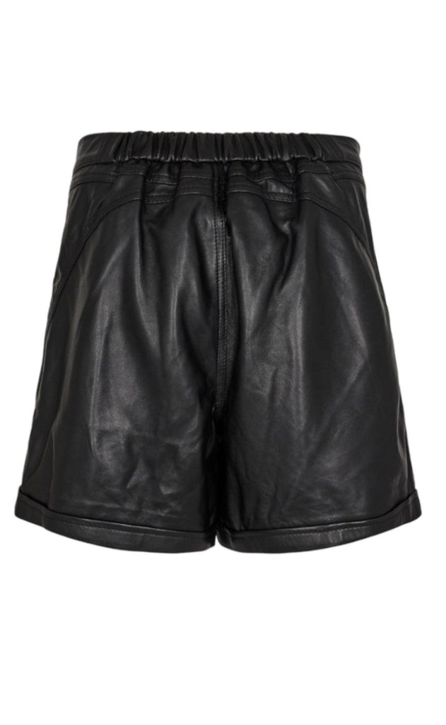 Gossia Shorts - Thilla Leather - Black