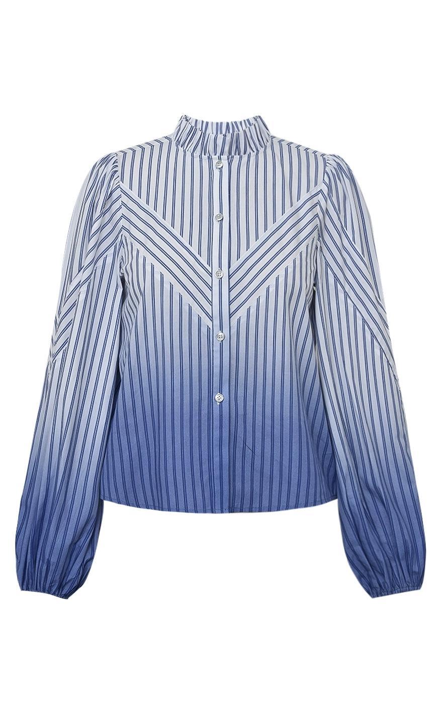 Gossia Skjorte - Kanya - Blue Stribe Ombre