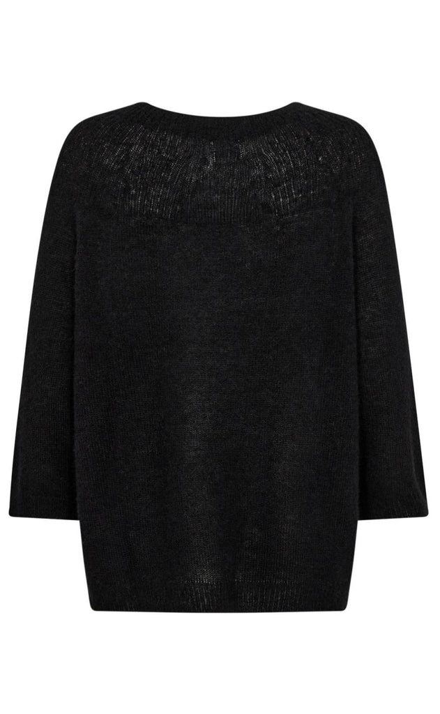 Gossia Striktrøje - Amelia - Black