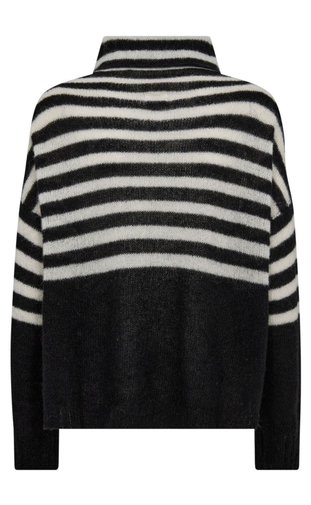 Gossia Sweater - Ambrosia - Black/Off-White