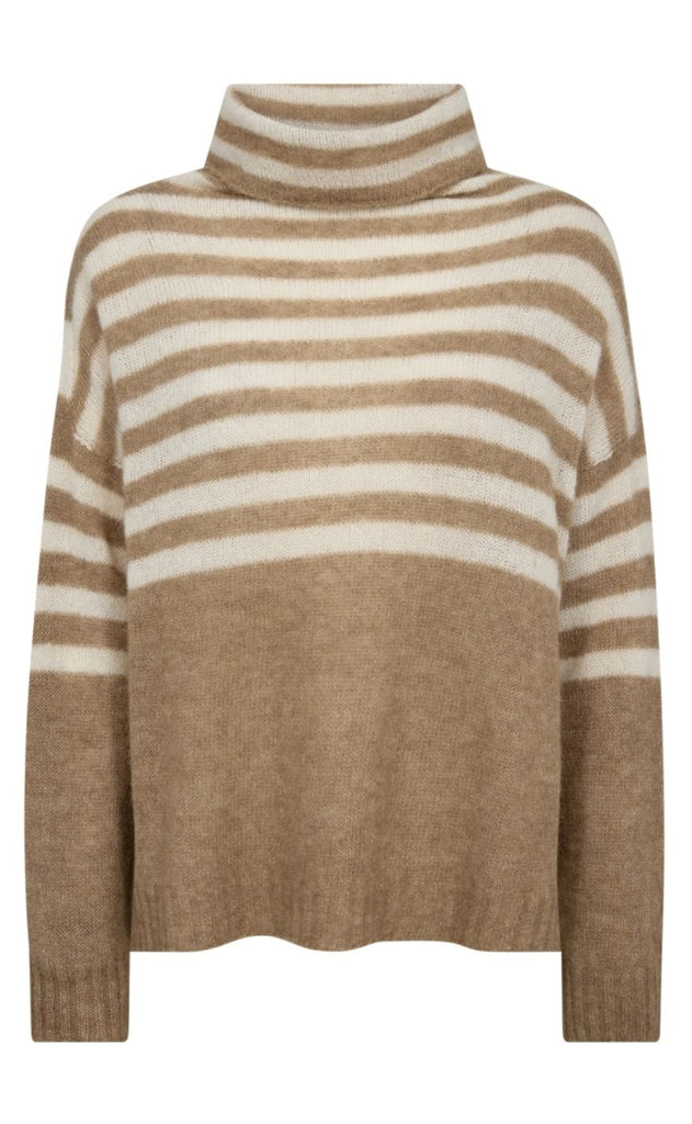 Gossia Sweater - Ambrosia - Nugga/Off-White