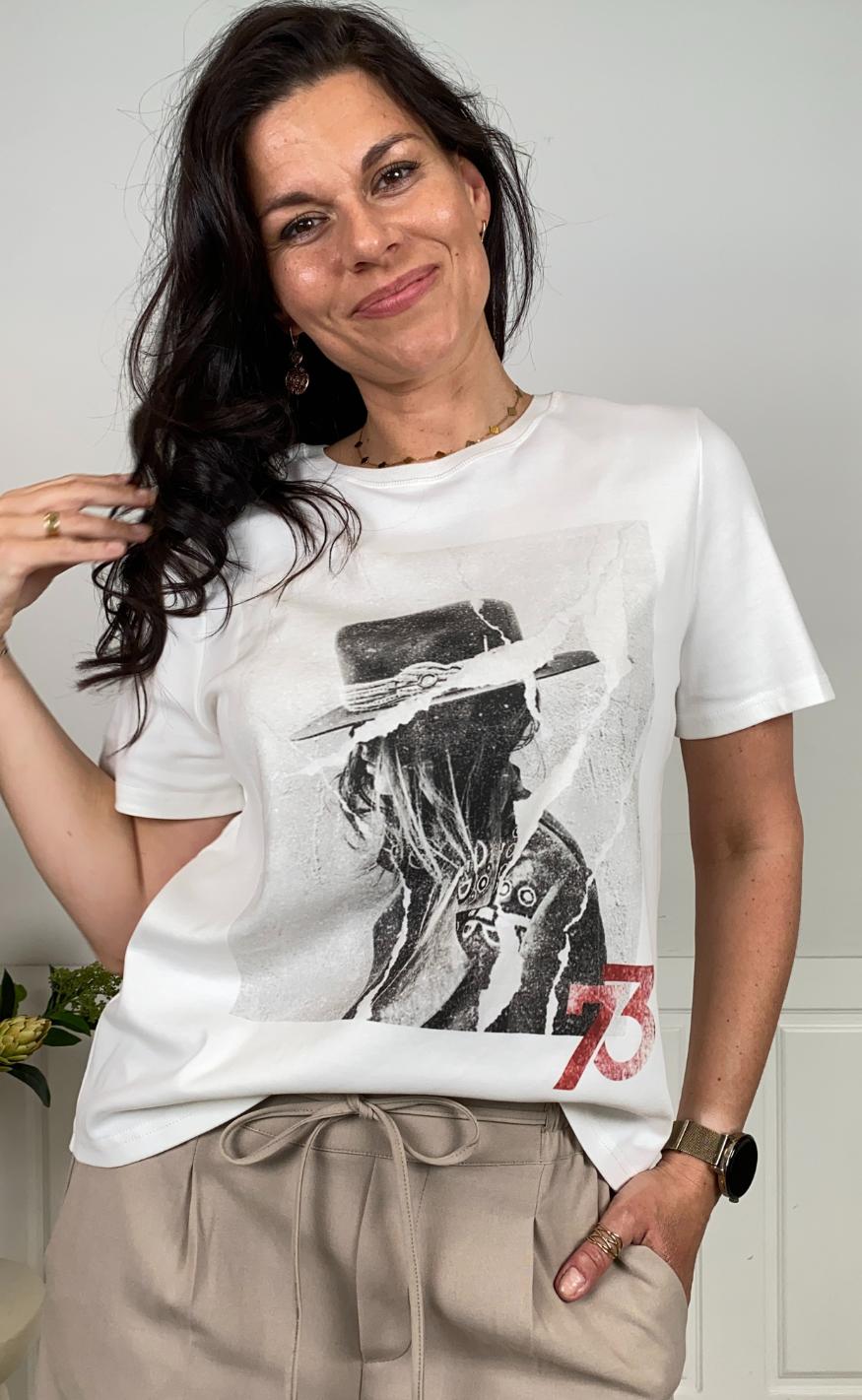 Gossia T-shirt - Isali - White