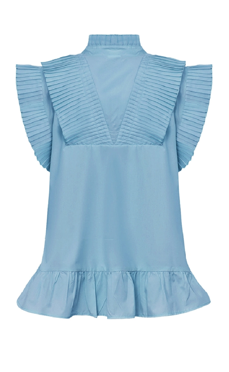 Gossia Top - Ann - Ice Blue