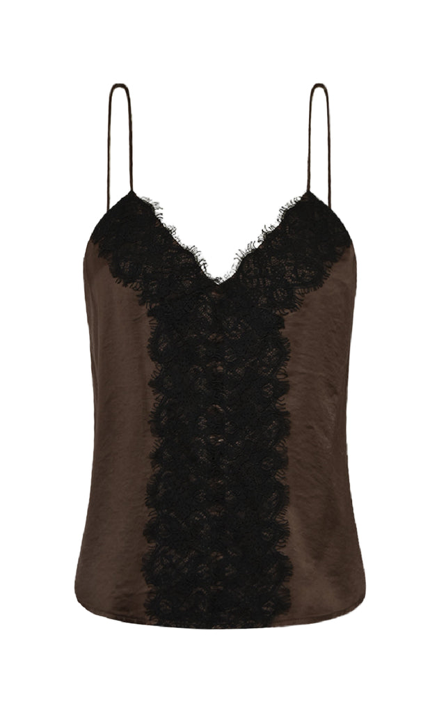 Gossia Top - Bene - Choko Brown
