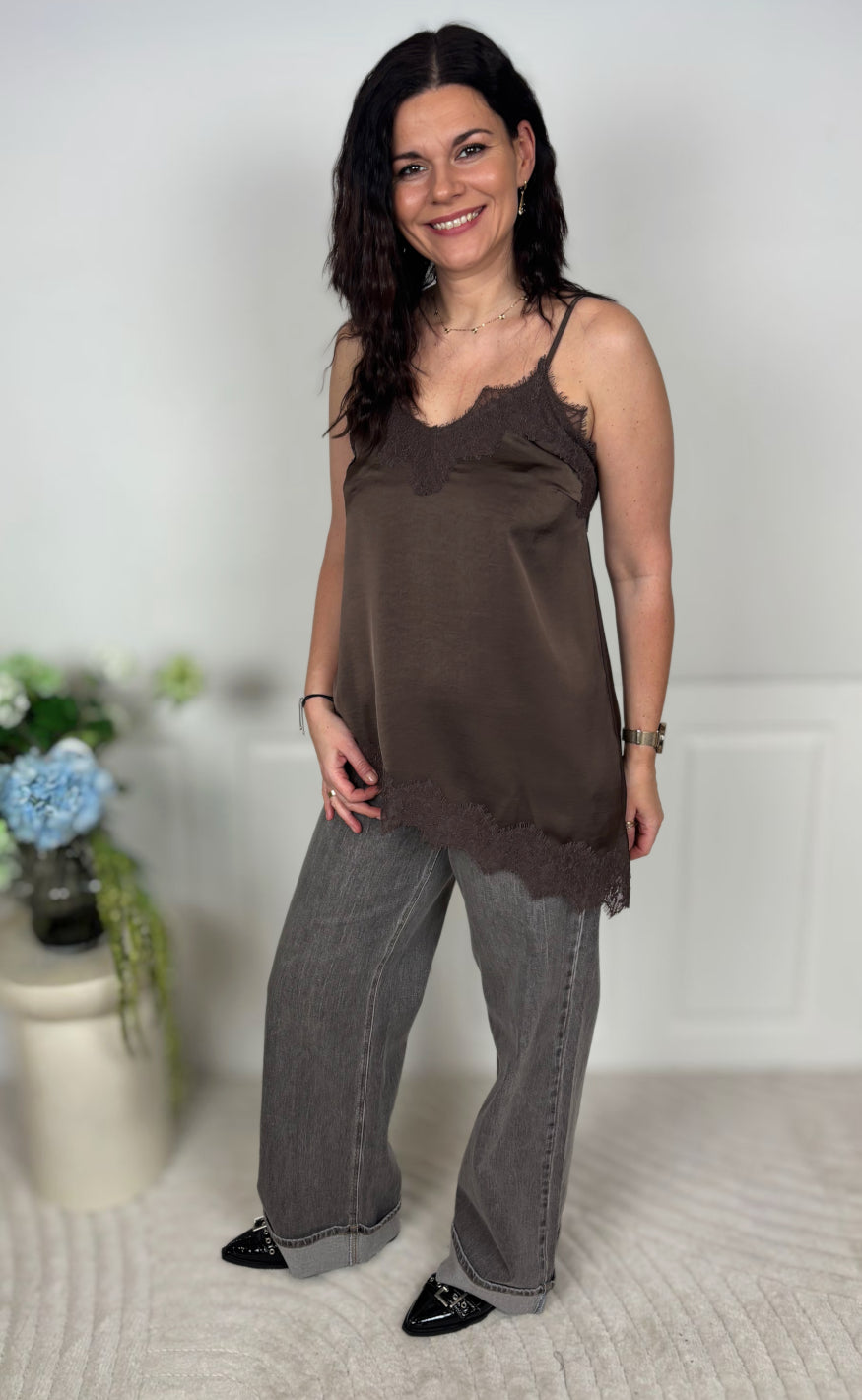 Gossia Top - Ember - Chocolate