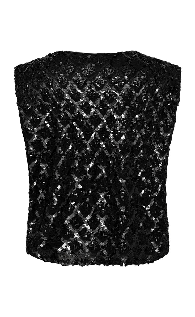 Gossia Top - Holly - Black