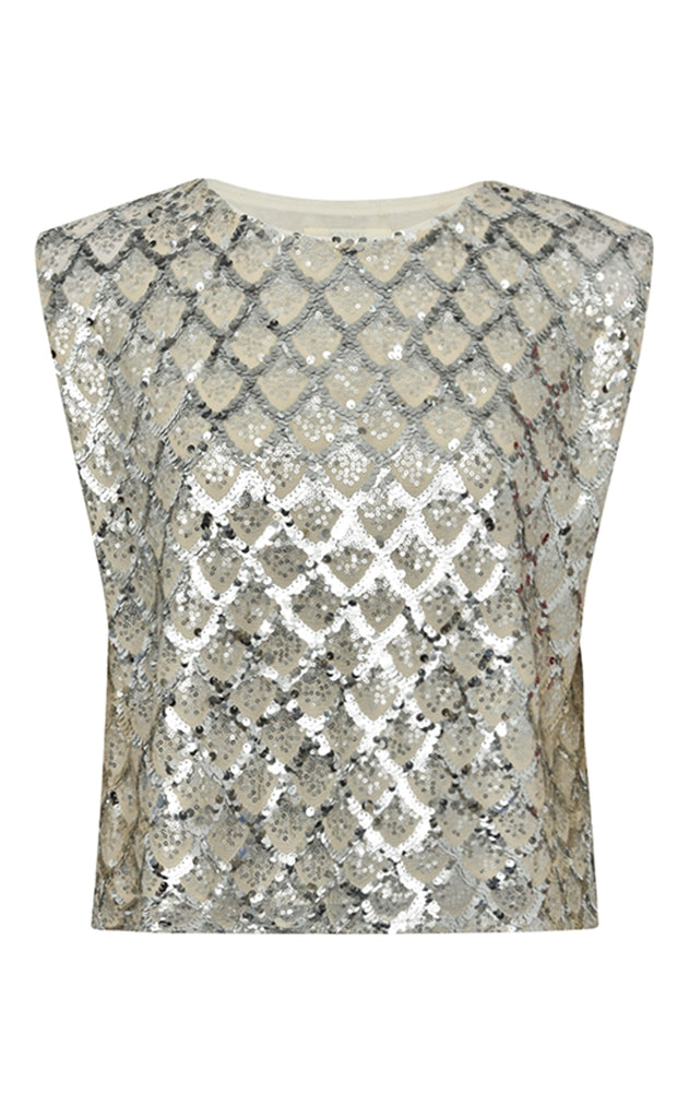 Gossia Top - Holly - Silver