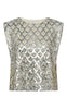 Gossia Top - Holly - Silver