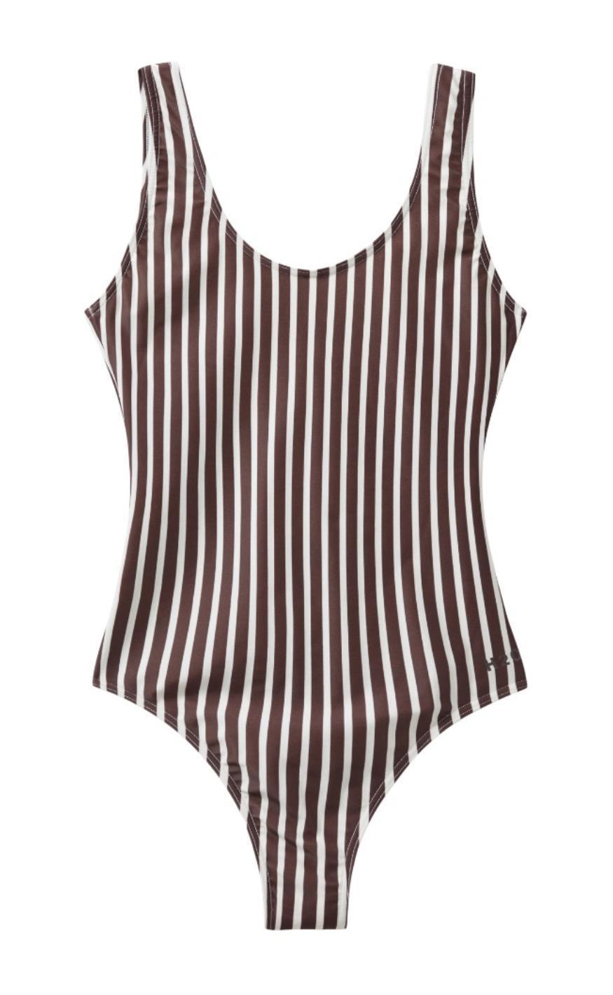 H2O Badedragt - Stripe - Bark