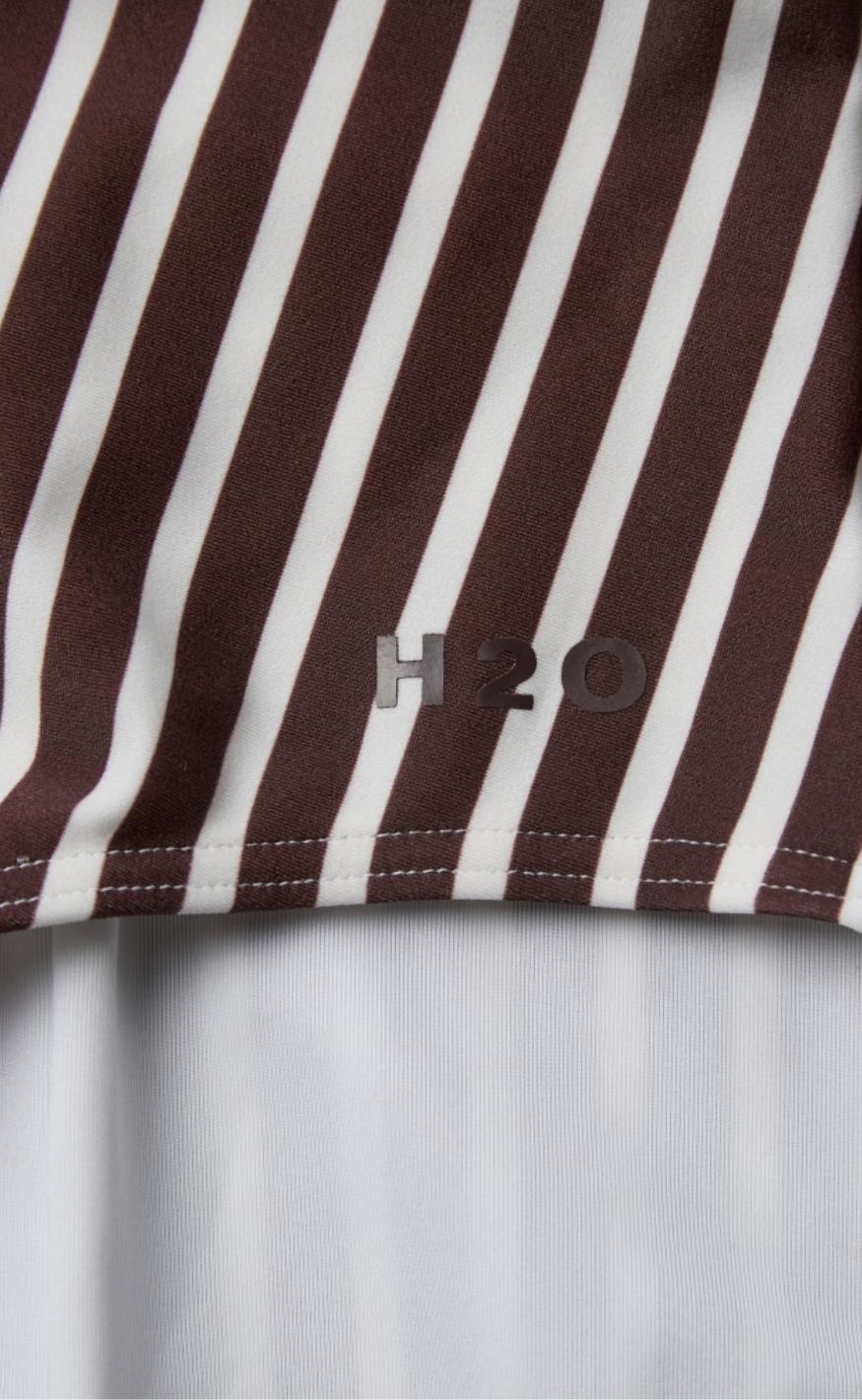 H2O Badedragt - Stripe - Bark