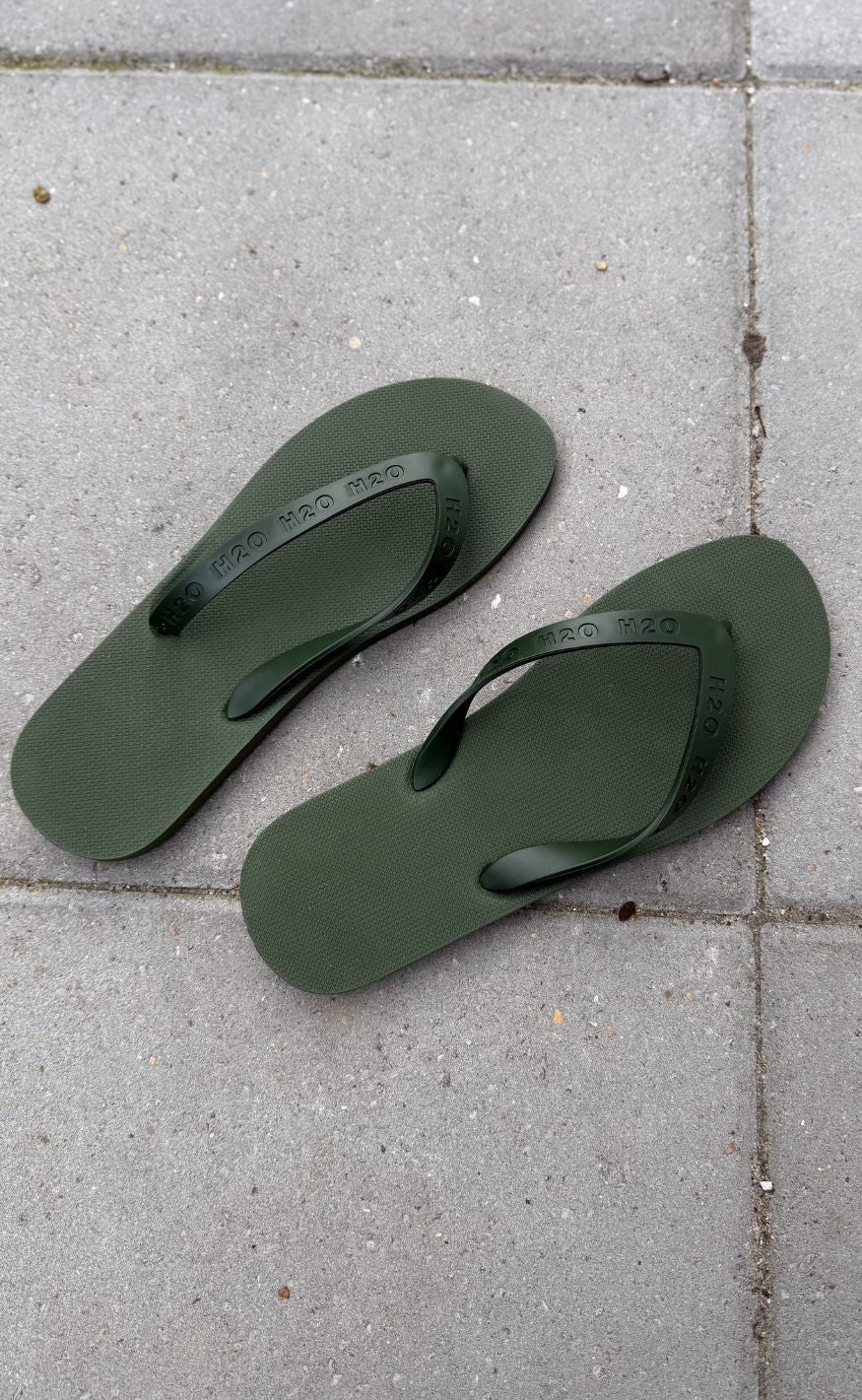 H2O Badesandal - Flip Flop - Army