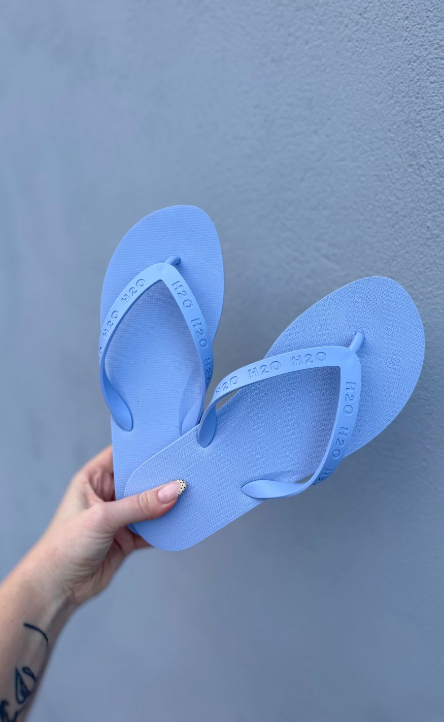 H2O Badesandal - Flip Flop - Pastel Blue