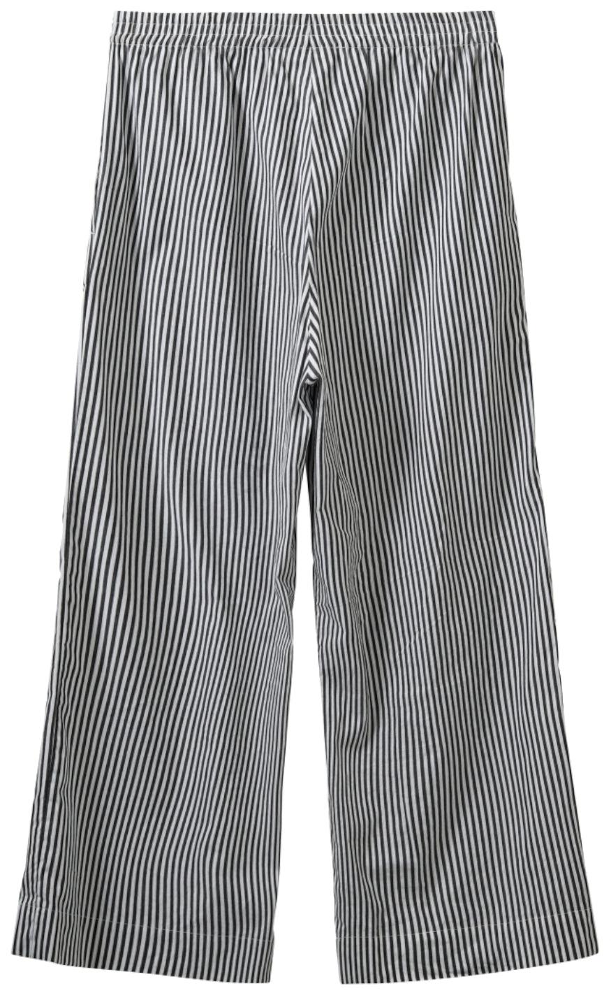 H2O Bukser - Rønne Essential - Black/White Stripe