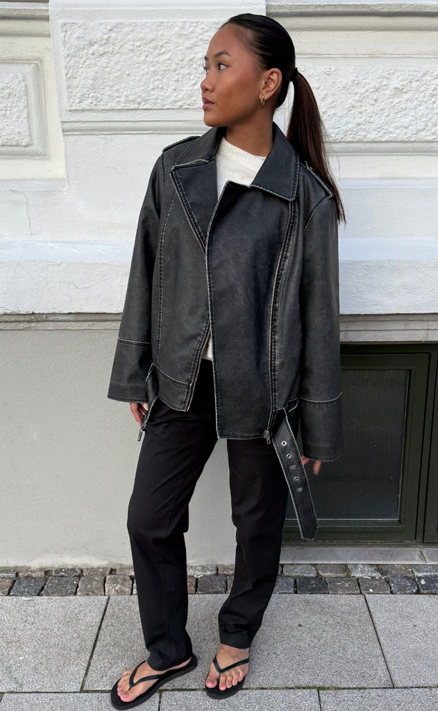 H2O Bukser - Skalø Straight - Black