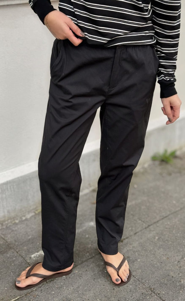 H2O Bukser - Skalø Straight - Black