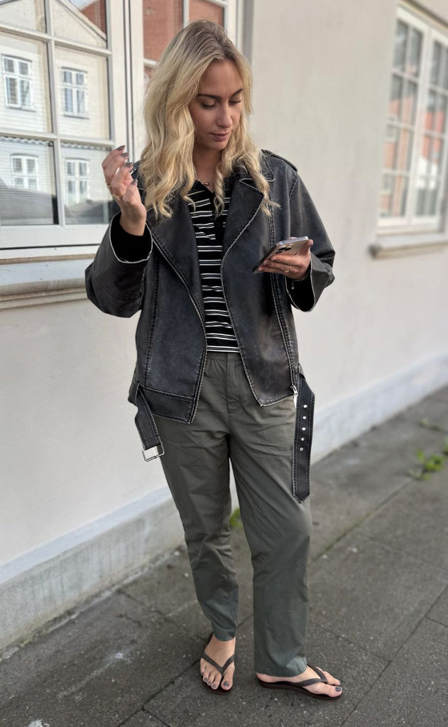 H2O Bukser - Skalø Straight - Thyme Army