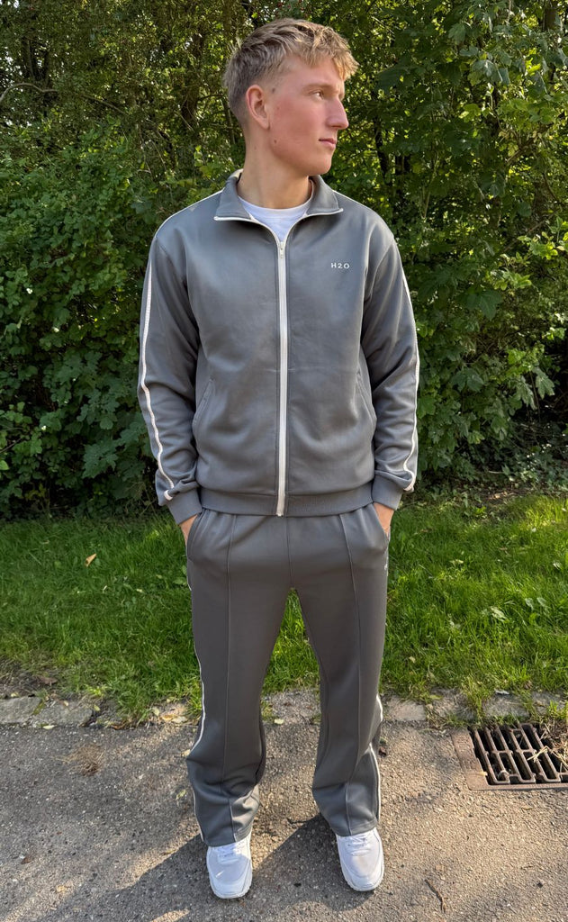H2O Jakke - Tracksuit Zip - Anthracite