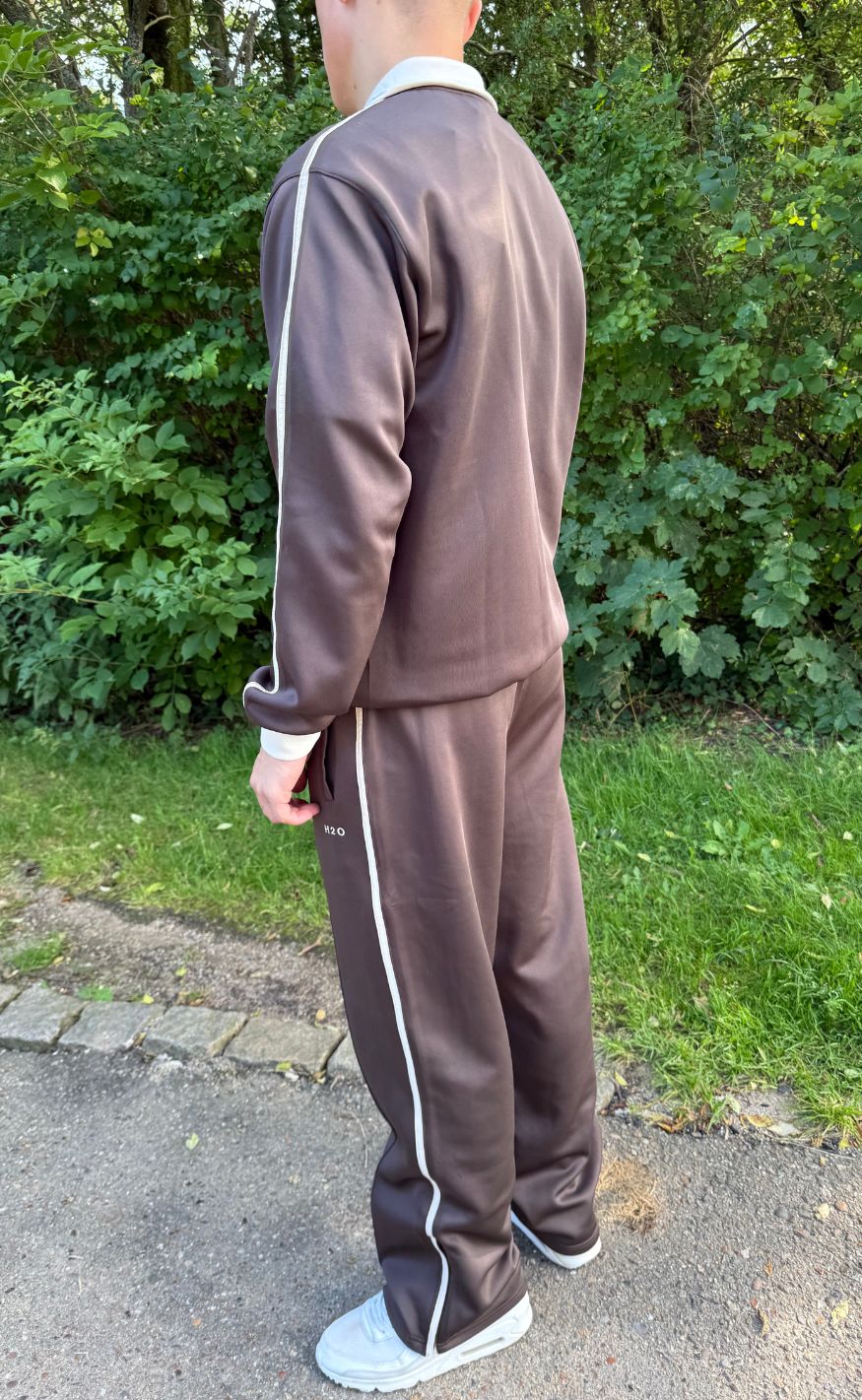 H2O Jakke - Tracksuit Zip - Espresso