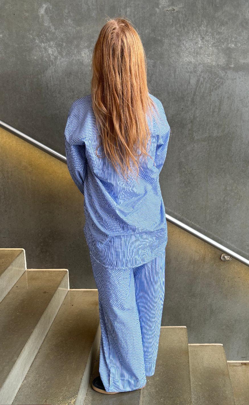 H2O Fagerholt Bukser - Holiday - Blue Stripe