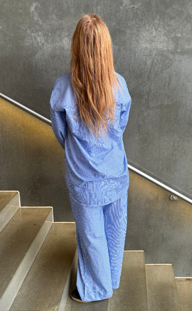 H2O Fagerholt Skjorte - Holiday - Blue Stripe
