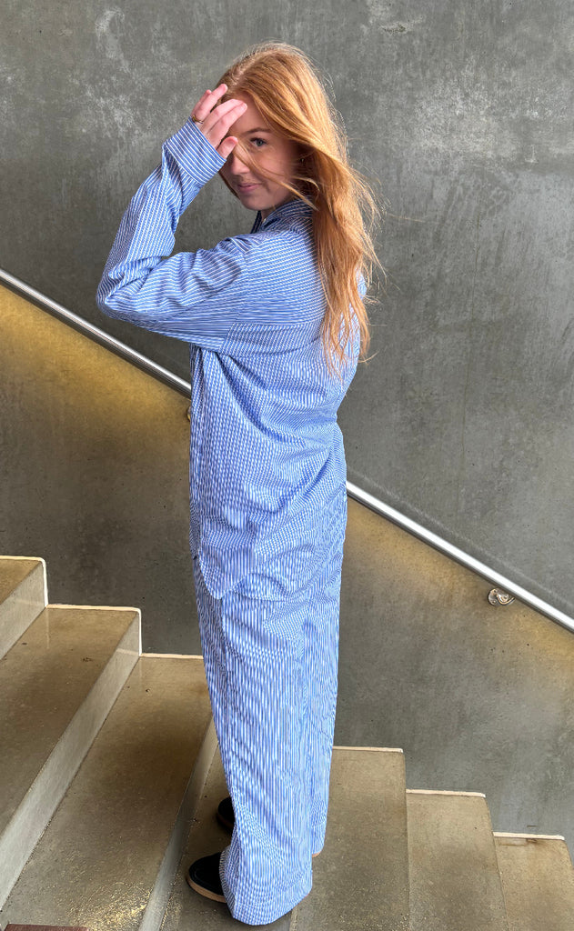H2O Fagerholt Skjorte - Holiday - Blue Stripe