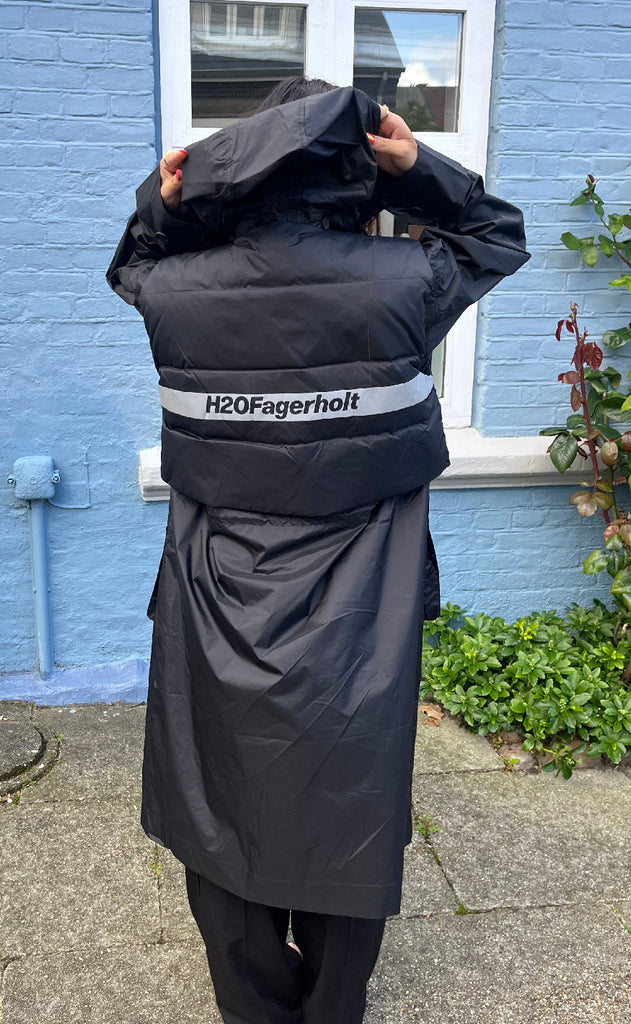 H2O Fagerholt Regnjakke - Rain - Black