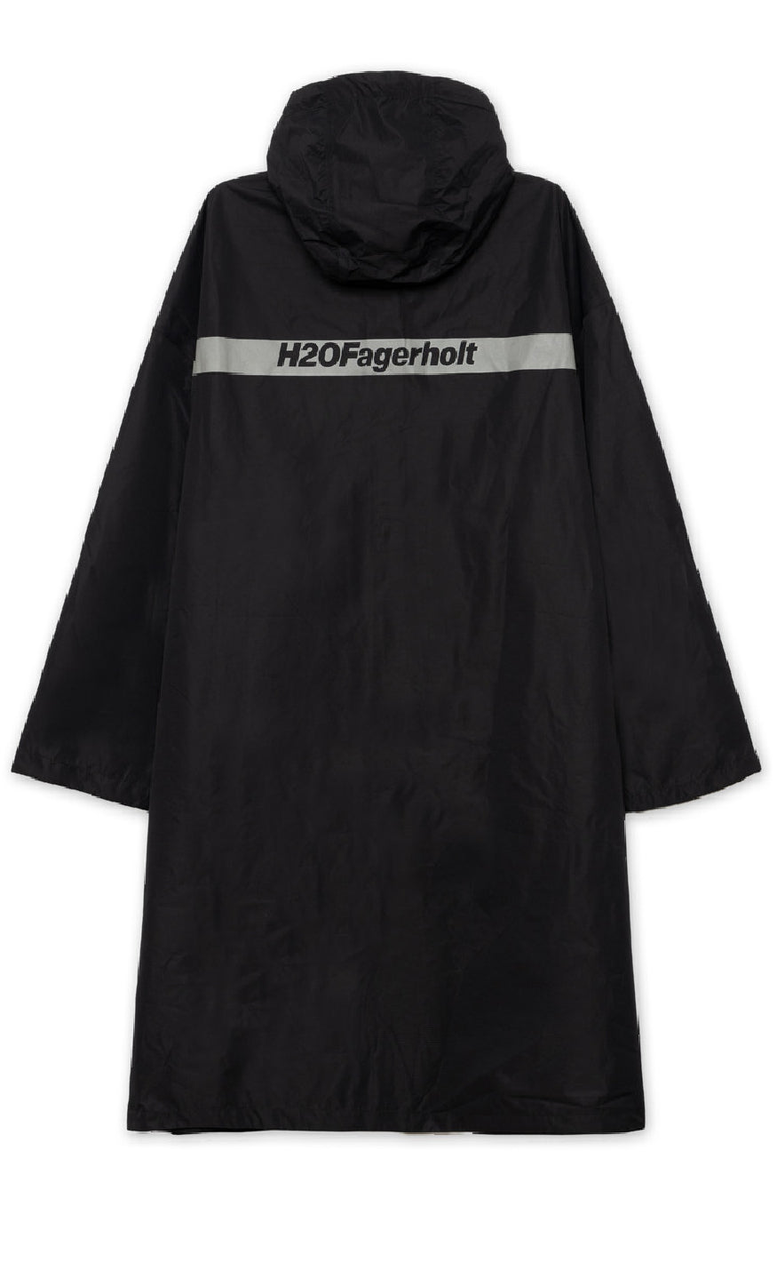 H2O Fagerholt Regnjakke - Squirrel Rain - Black