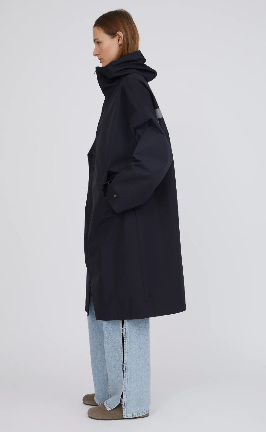 H2O Fagerholt Regnjakke - Squirrel Rain - Black